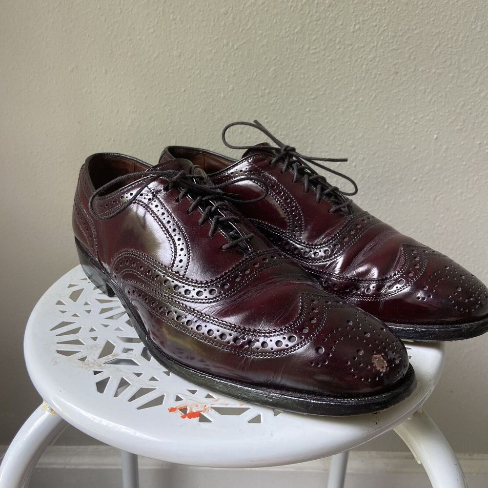 Allen Edmonds Mcallister Burgundy Men's 7 D 44247‎